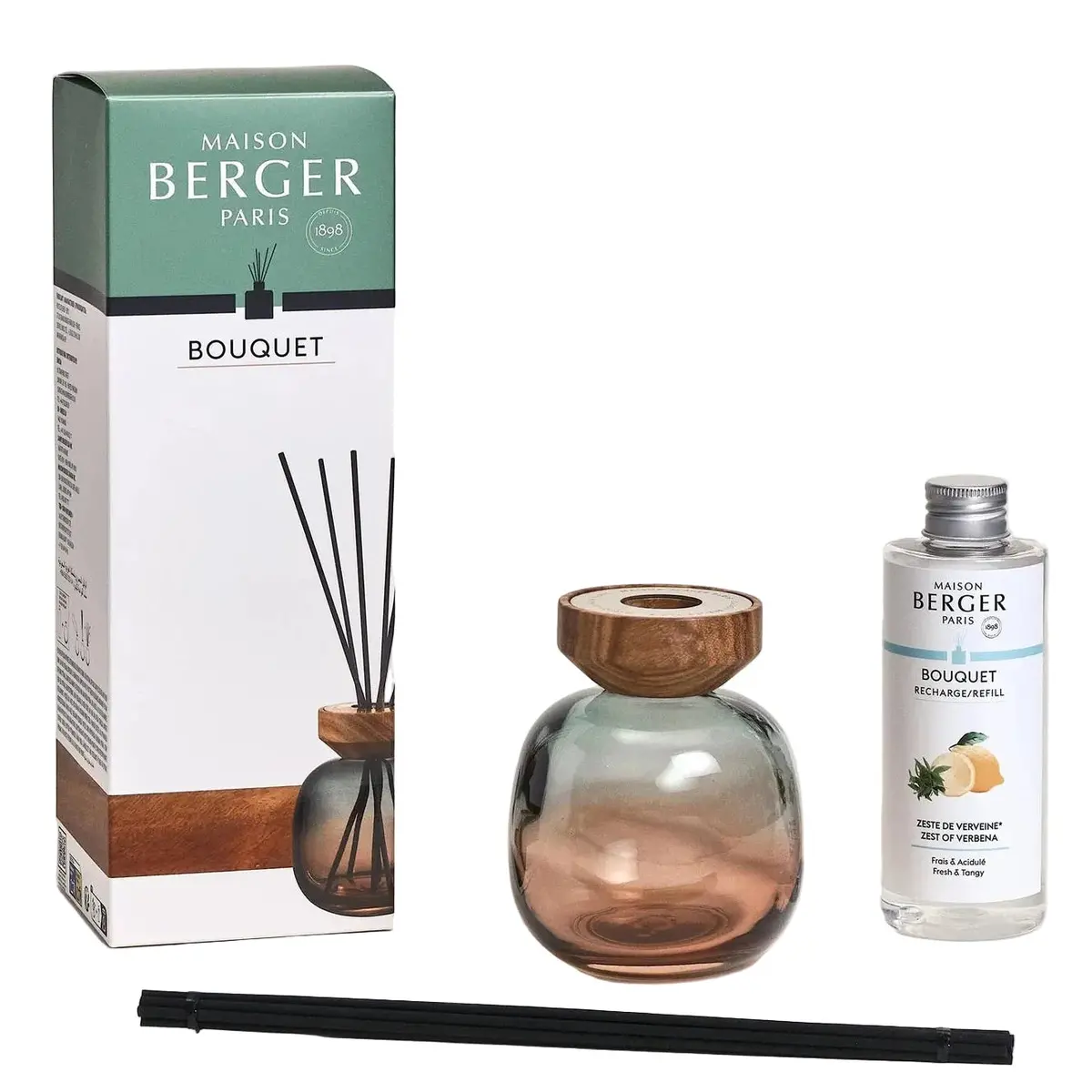 Maison Berger Geurstokjes Wood - Zest Of Verbena - 180 Ml 1