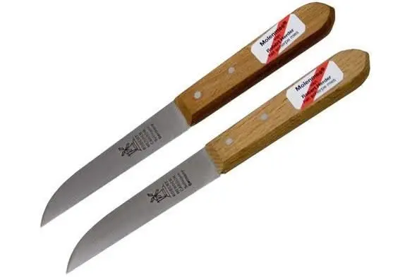 Robert Herder Molenmes - Hout - Lemmet 8.5 Cm- 2 Stuks 1