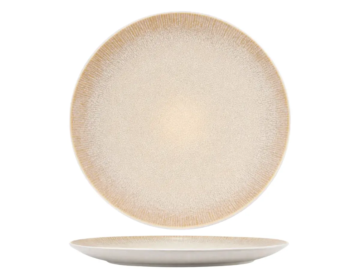 Cookinglife Dinerborden Nola Sand Ø 27 Cm - 6 Stuks 1