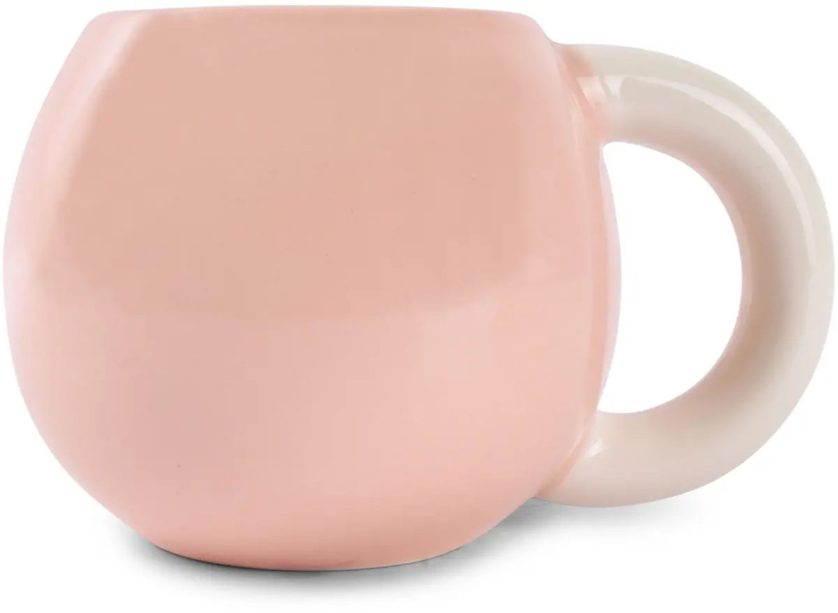 Ona Beker - Koffiemok - Lola - Rond - Roze - 330 Ml 1