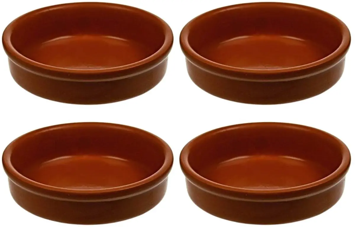Cosy & Trendy Ramekins / Soufflébakje / Creme Brulee Schaaltjes - Terracotta Ø 12 Cm - 4 Stuks 1