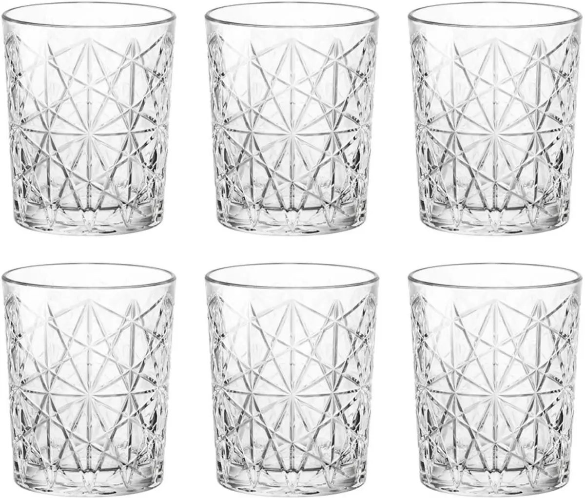 Bormioli Rocco Whiskey Glazen Lounge - 390 Ml - 6 Stuks 1