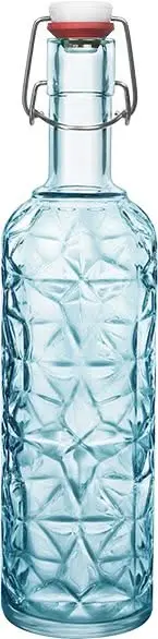Bormioli Rocco Beugelfles / Weckfles Oriente - Blauw - 1 Liter 1