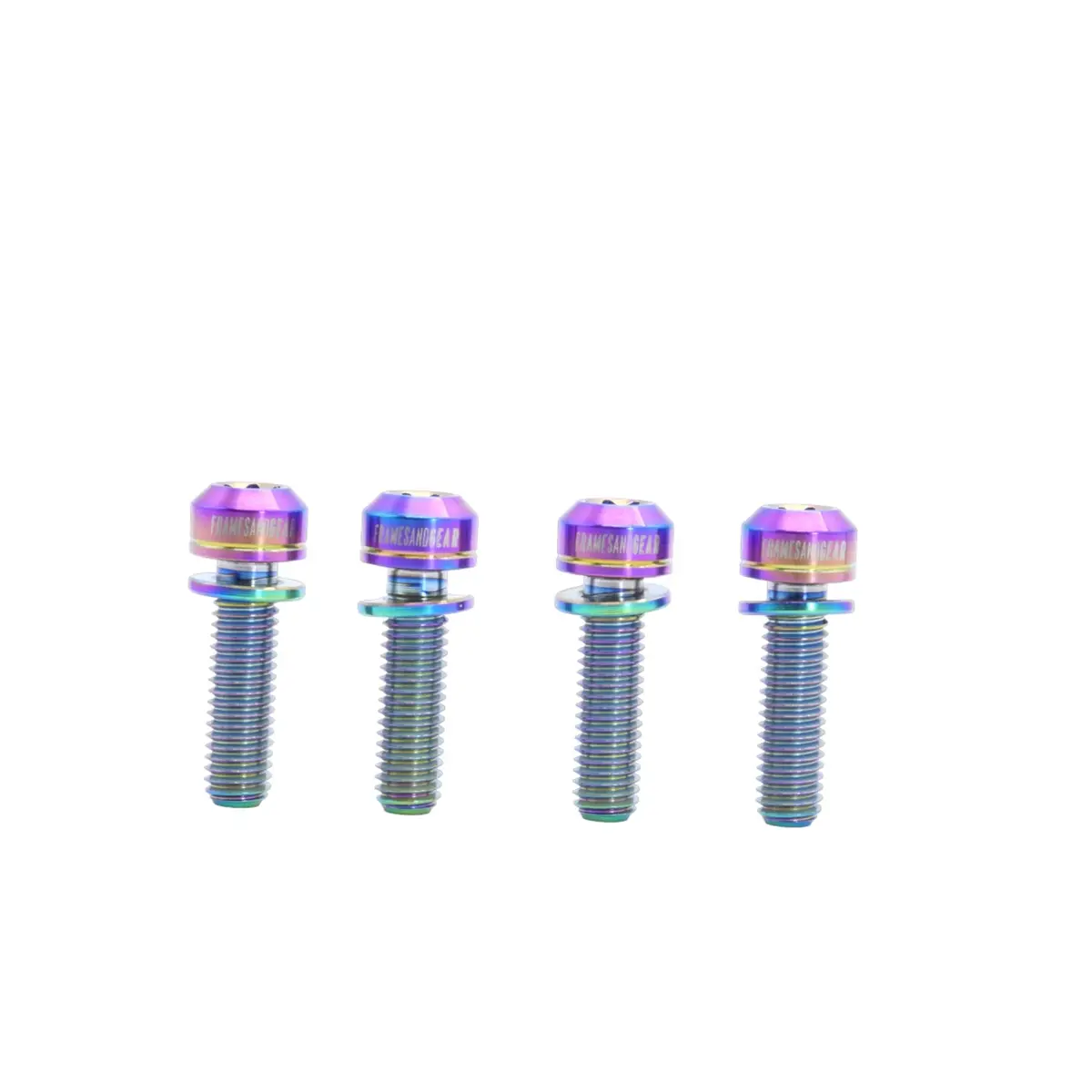 Framesandgear Titanium Stem Bolts M5*18 Trout 4 Pieces 1