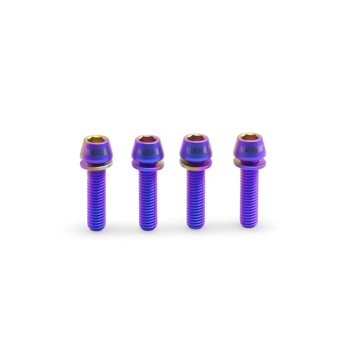 Framesandgear Titanium Stem Bolts M5*20 Trout 4 Pieces 1