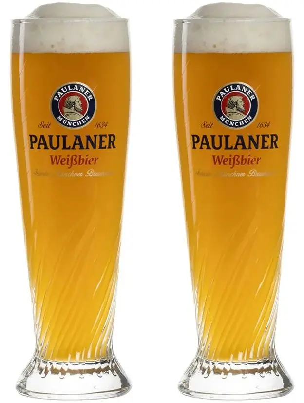 Paulaner Bierglazen Weizen 300 Ml - 2 Stuks 1