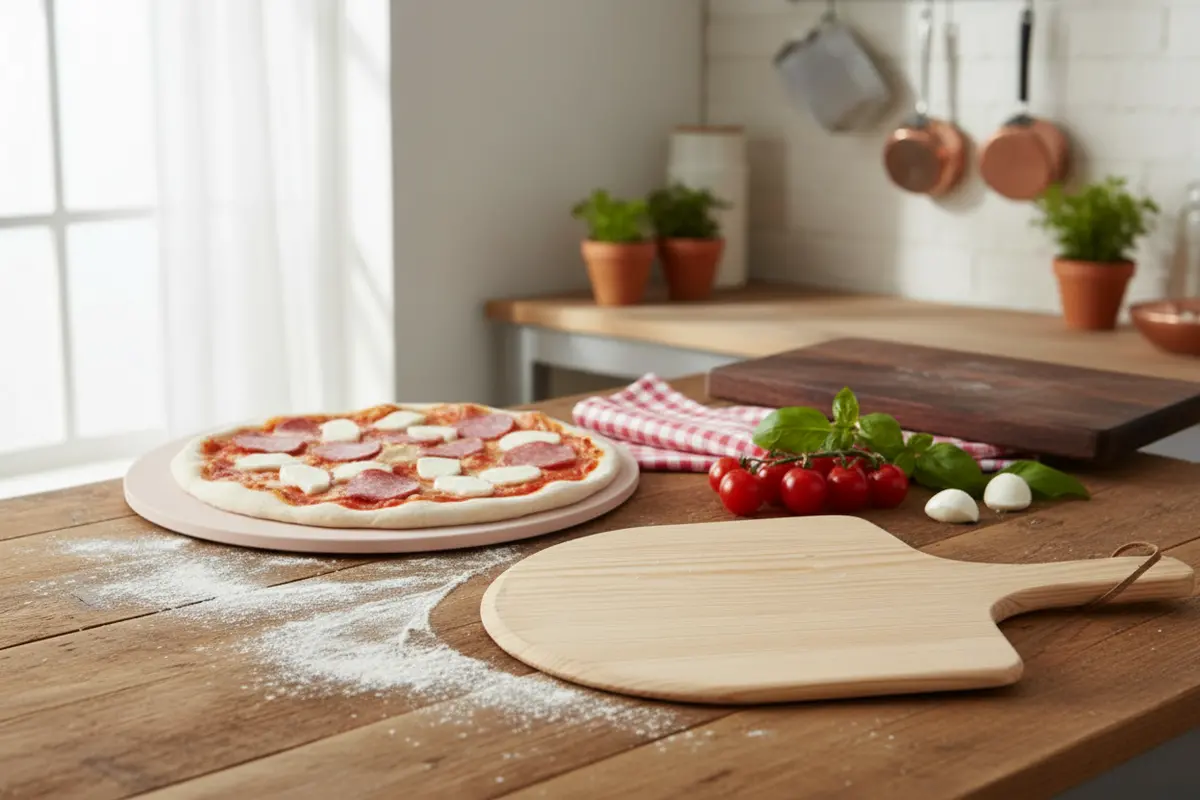 Cookinglife Pizza Bakset Ø 33 Cm - Pizza Baksteen En Pizzaschep 2