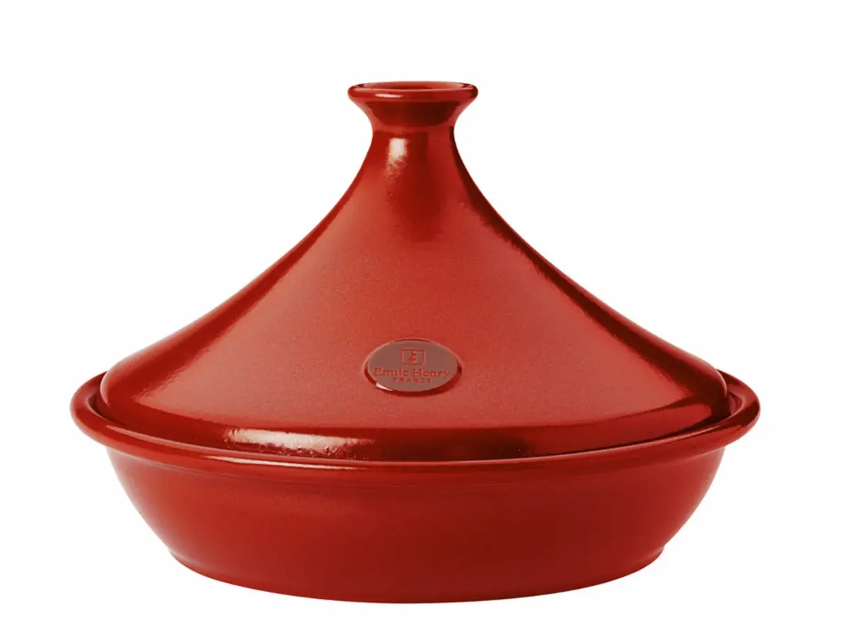 Emile Henry Tajine - Grand Cru Rood - Flame Ceramic - Ø 32 Cm / 3 Liter 1