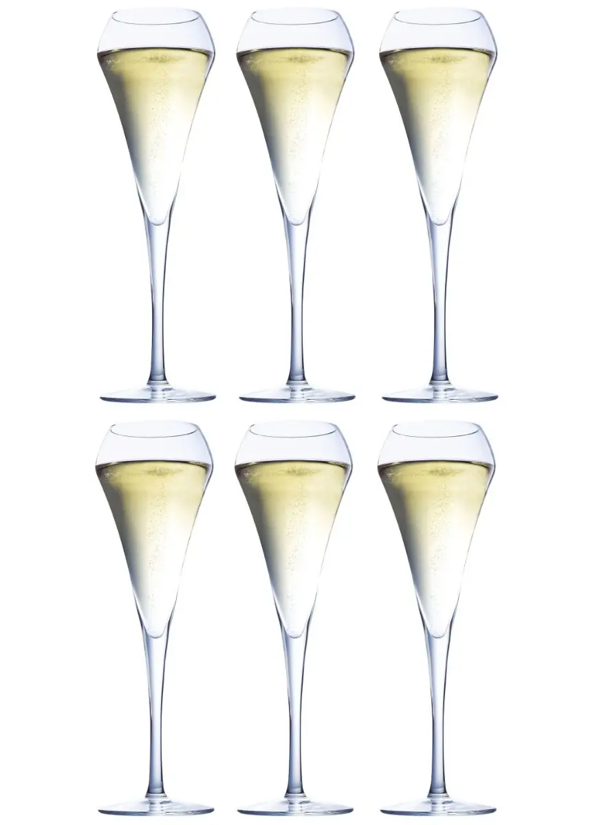 Chef & Sommelier Champagneglazen - Flutes - Open Up - 200 Ml - 6 Stuks 1