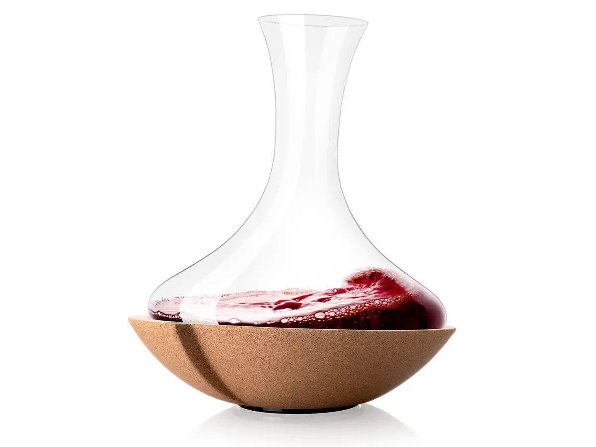 Vacu Vin Decanteerkaraf Swirling Carafe - Kristalglas - 1 Liter 1