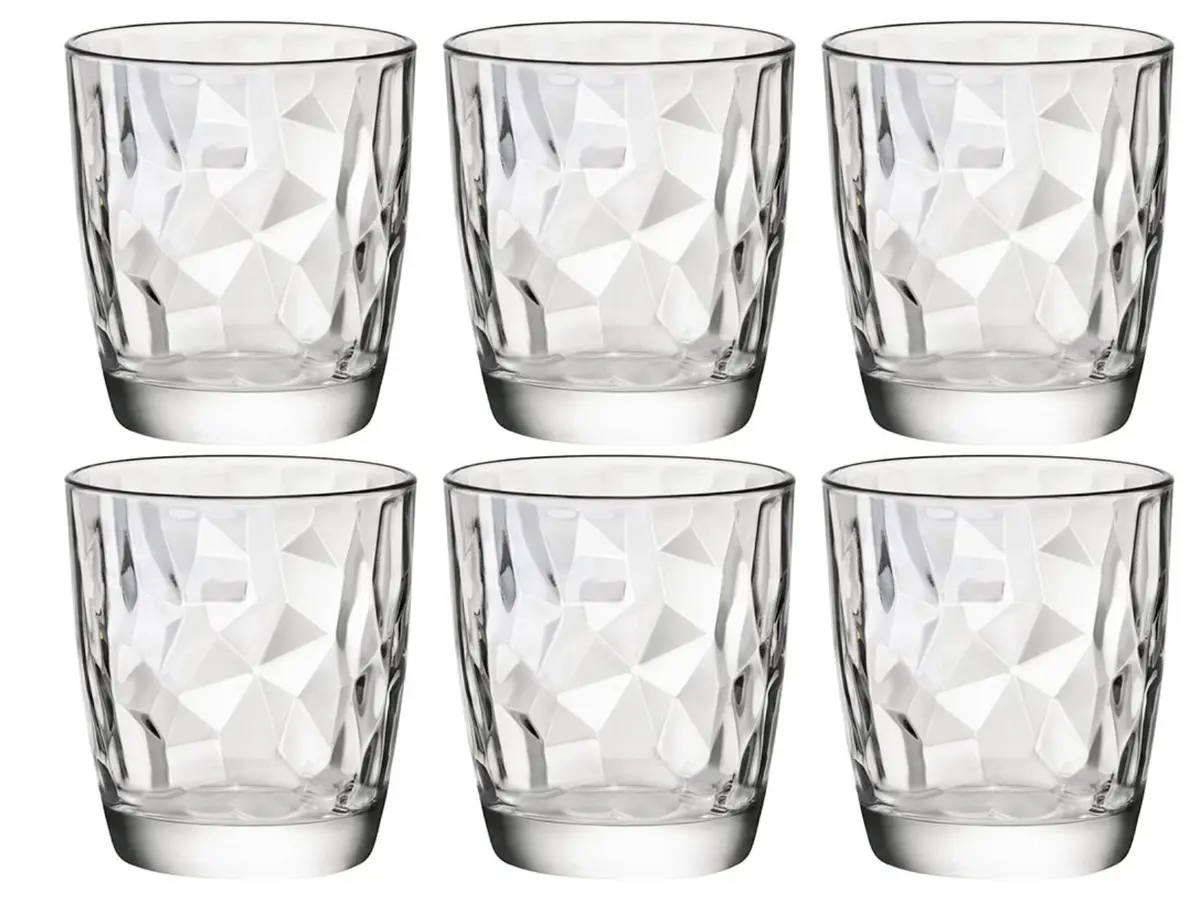 Bormioli Rocco Waterglazen Diamond - 390 Ml - 6 Stuks 1