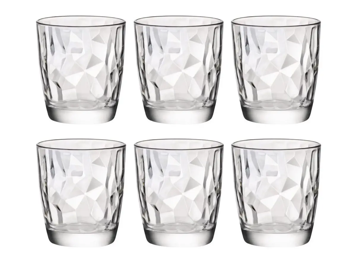 Bormioli Rocco Waterglazen Diamond - 300 Ml - 6 Stuks 1