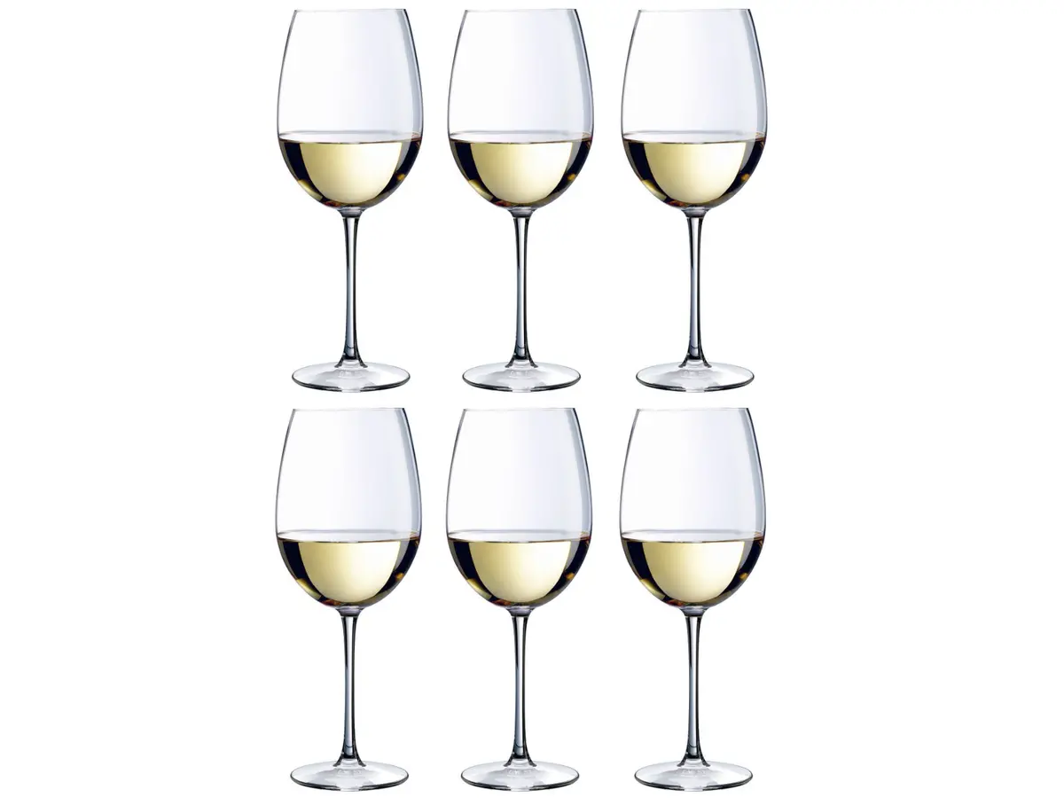 Chef & Sommelier Witte Wijnglazen Cabernet Tulip - 350 Ml - 6 Stuks 1