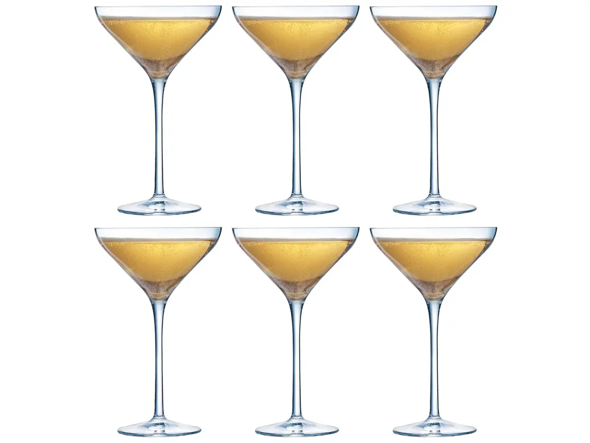 Chef & Sommelier Cocktailglazen New Martini - 210 Ml - 6 Stuks 1