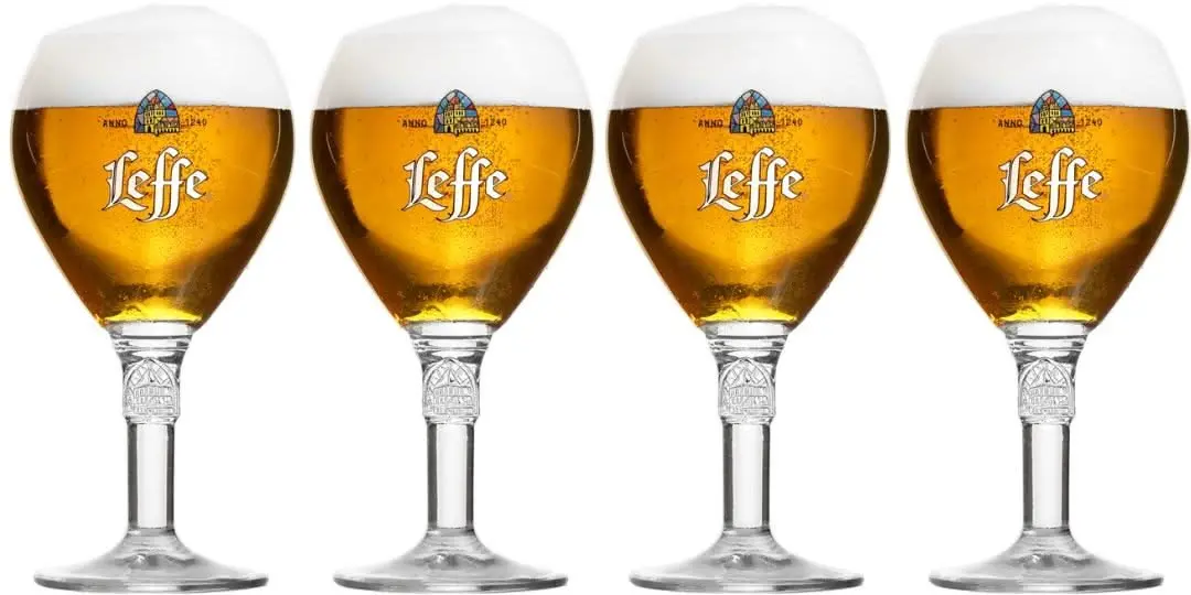 Leffe Bierglazen - 330 Ml - 4 Stuks 1
