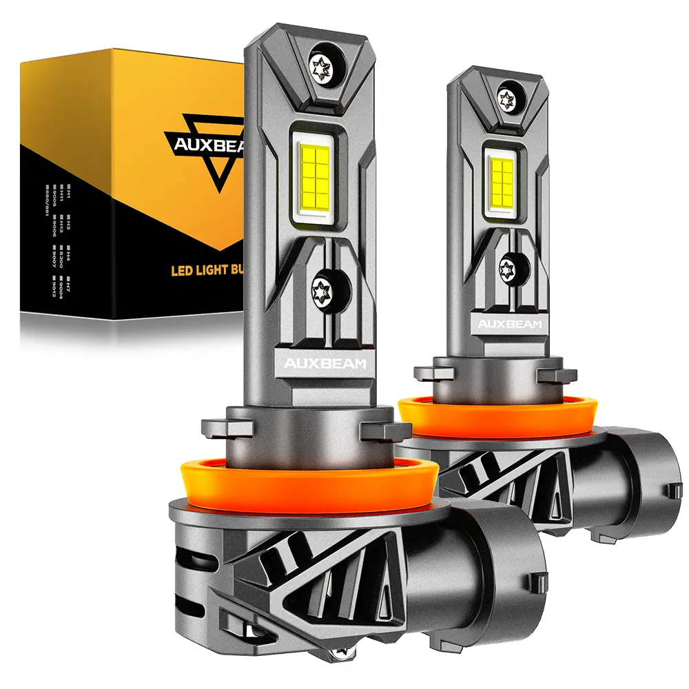 🆕H11/H9/H8 Led Headlight Bulb 90W 22000Lm Q26s Series 1:1 Same Oem Size 6500K Cool White | 2 Bulbs 1