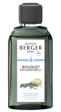 Maison Berger Navulling - Voor Geurstokjes - Soap Memories - 200 Ml 1