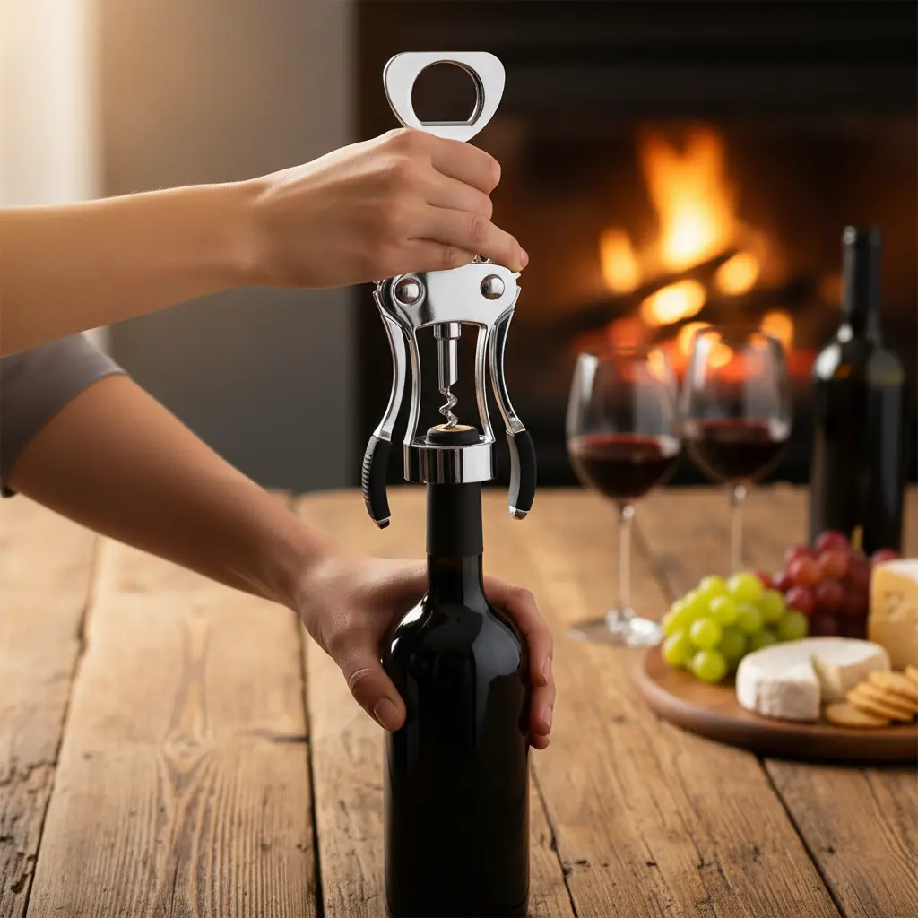 Cookinglife Kurkentrekker Hefboom Met Flessenopener 2