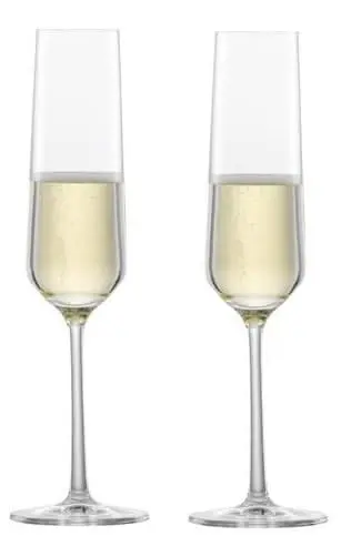 Zwiesel Glas Champagneglazen - Flutes - Pure - 215 Ml - 2 Stuks 1