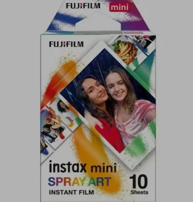 Fujifilm Instax Mini - Spray Art 1