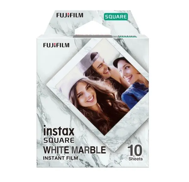 Fujifilm Instax Mini - Square - White Marble 1