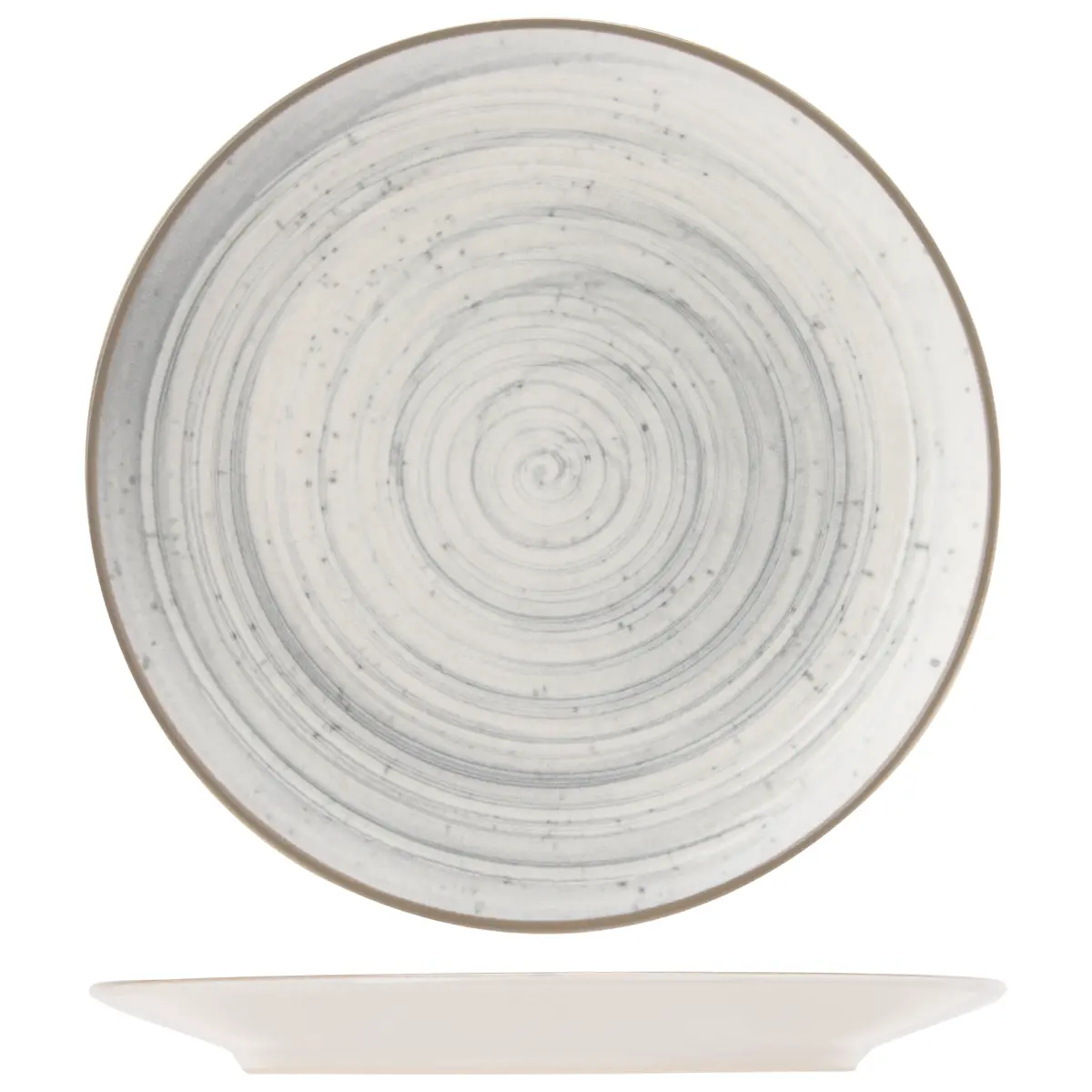 Cosy & Trendy Dinerborden Sintra Dusty Blue Ø 26 Cm - 4 Stuks 1