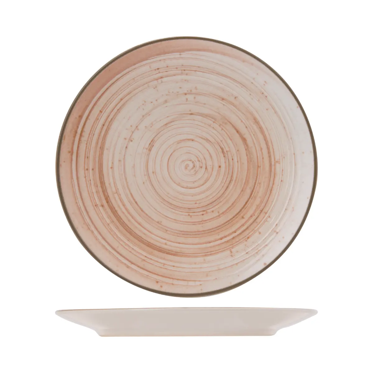 Cosy & Trendy Ontbijtborden / Dessertborden - Sintra Terracotta Ø 20 Cm - 4 Stuks 1