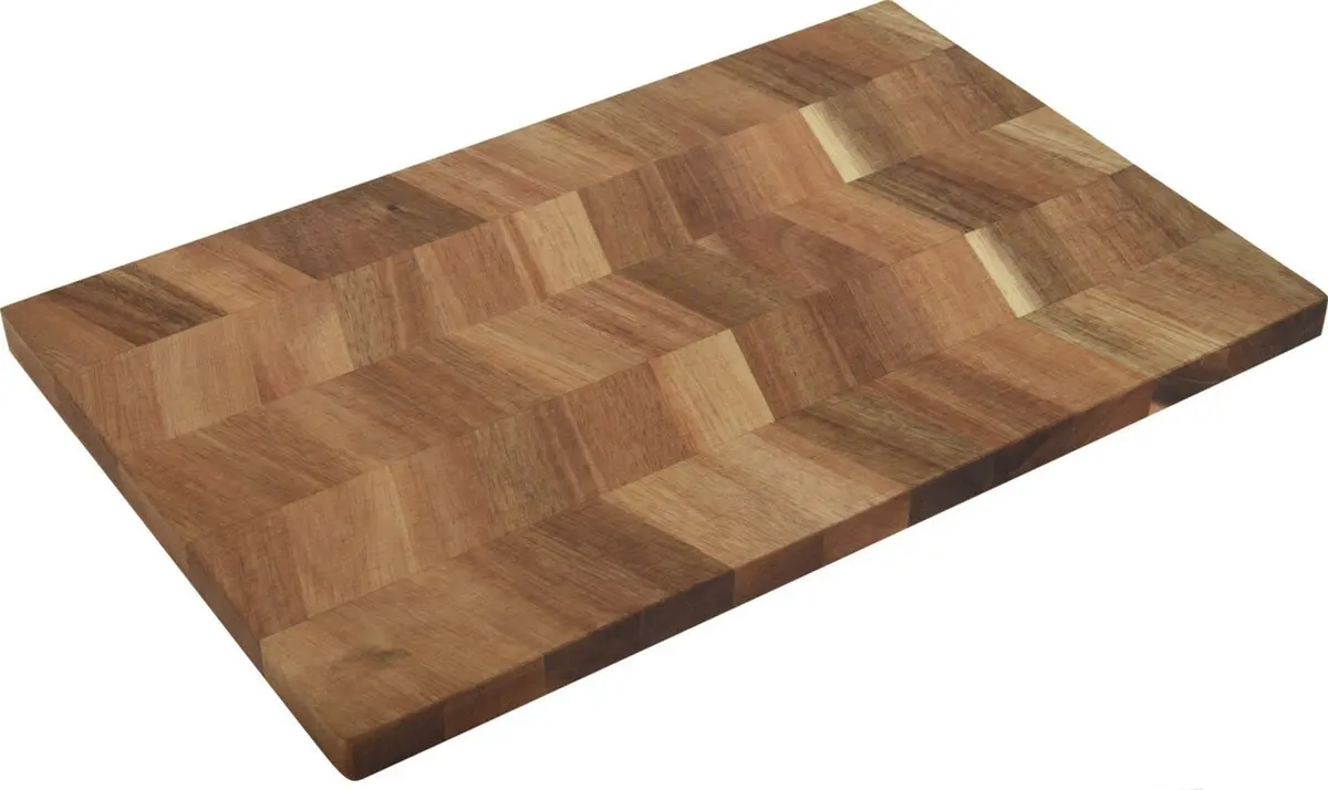 Cookinglife Snijplank Hout Acacia Pure Wood 36 X 23 Cm - Houten Snij- En Bereidingsplank 1