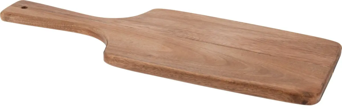 Cookinglife Snijplank / Serveerplank Acaciahout 42 X 17 Cm - Houten Plank Voor Snijden En Serveren 1
