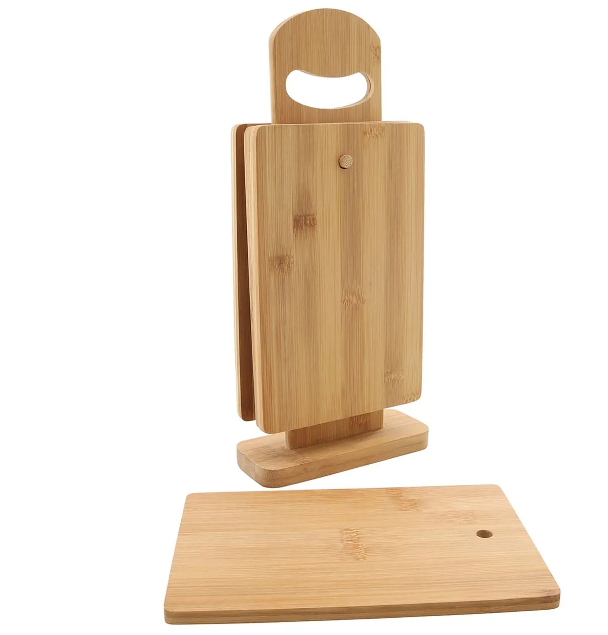 Cookinglife Snijplank Set - Bamboe - 5-Delig 1