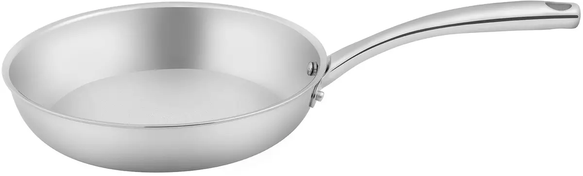 Sola Koekenpan Green Cooking Triply Rvs Ø 24 Cm - Geschikt Voor Alle Warmtebronnen - Zonder Anti-Aanbaklaag 1