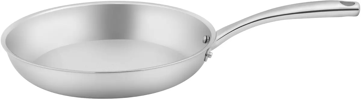 Sola Koekenpan Green Cooking Triply Rvs Ø 28 Cm - Geschikt Voor Alle Warmtebronnen - Zonder Anti-Aanbaklaag 1