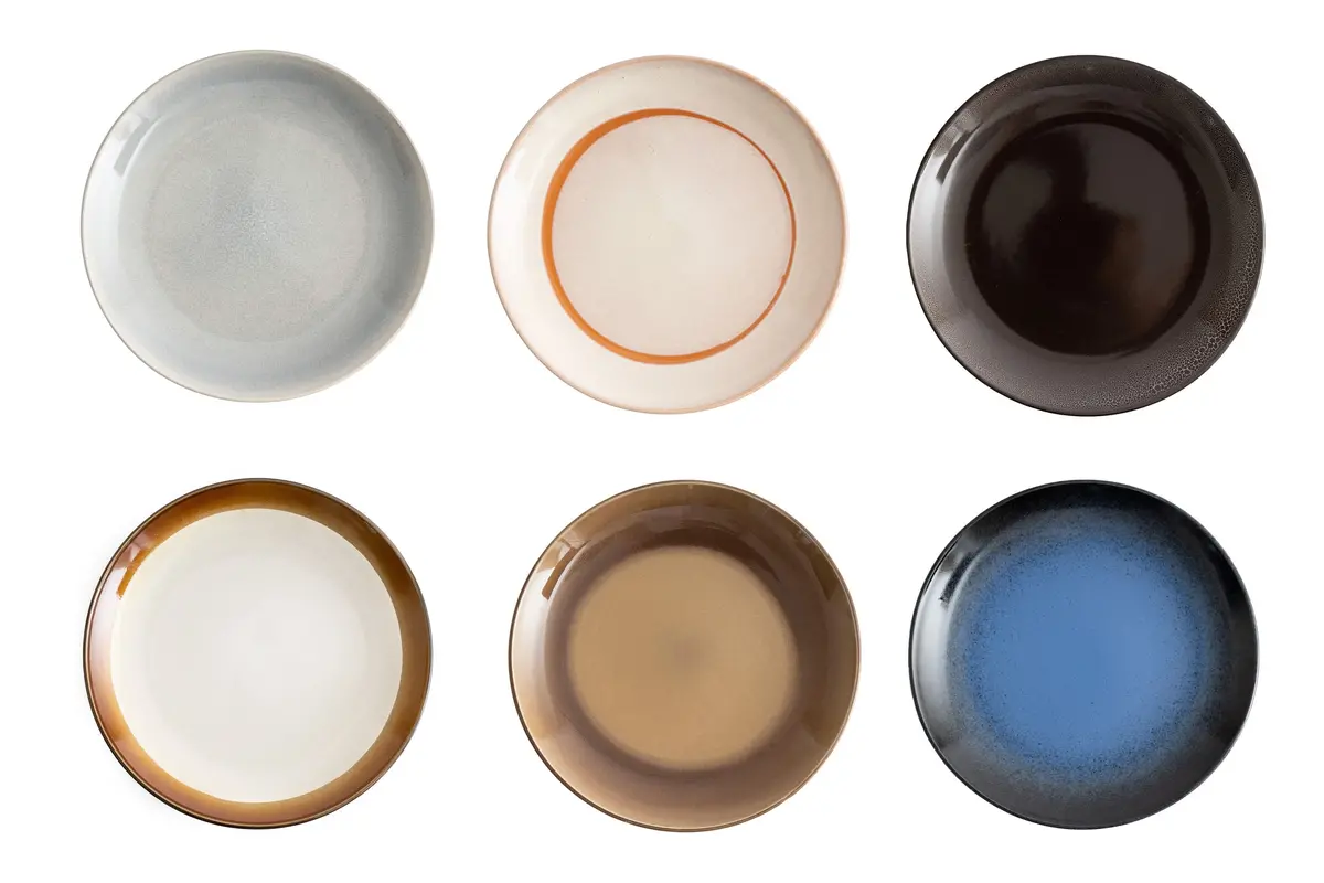 Studio Tavola Ontbijtborden / Dessertborden Earth Ø 20 Cm - 6 Stuks 1