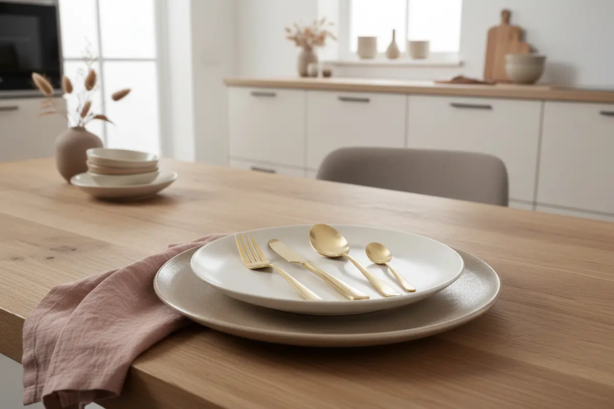 Studio Tavola Bestekset - Modern - Champagne - 16-Delig / 4 Personen 2
