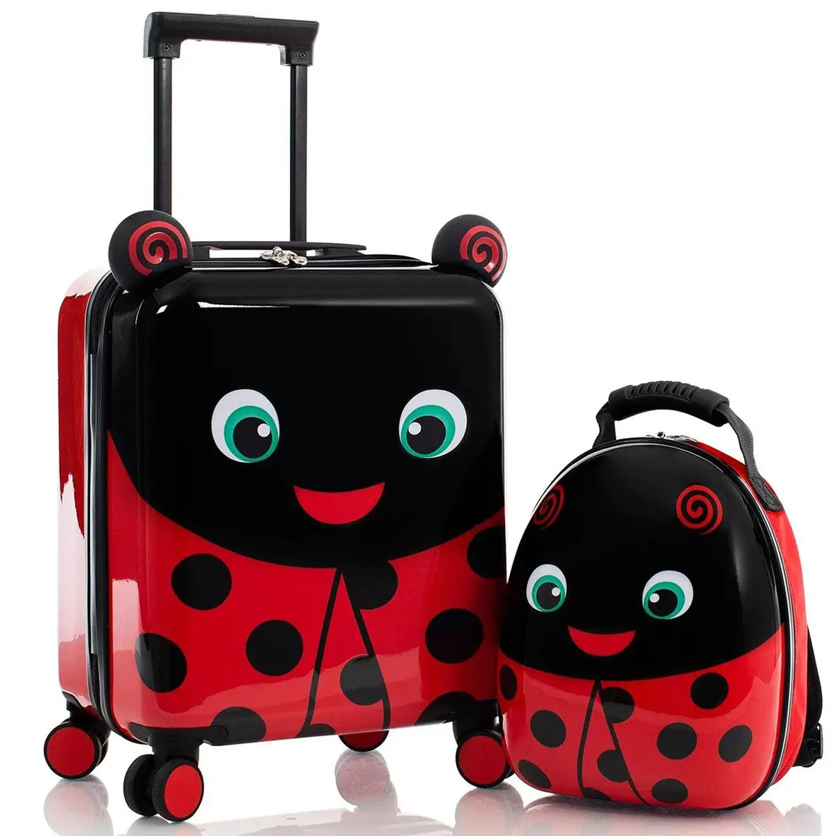 Heys Super Tots Lady Bug Luggage & Backpack Set 1