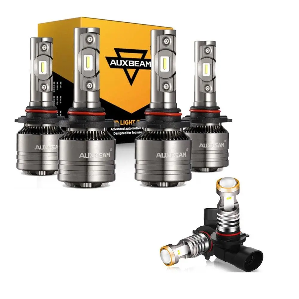 For 2003-2007 Gmc Sierra 1500 2500 3500 Hd Classic T1 Series Temperture Control 16000Lm Led Light Bulbs High Low Beam Bundle 1