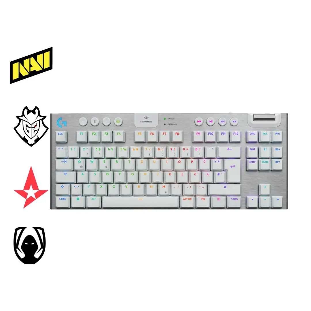 Logitech G915 X Lightspeed Tkl Wireless Gaming Keyboard - White 1