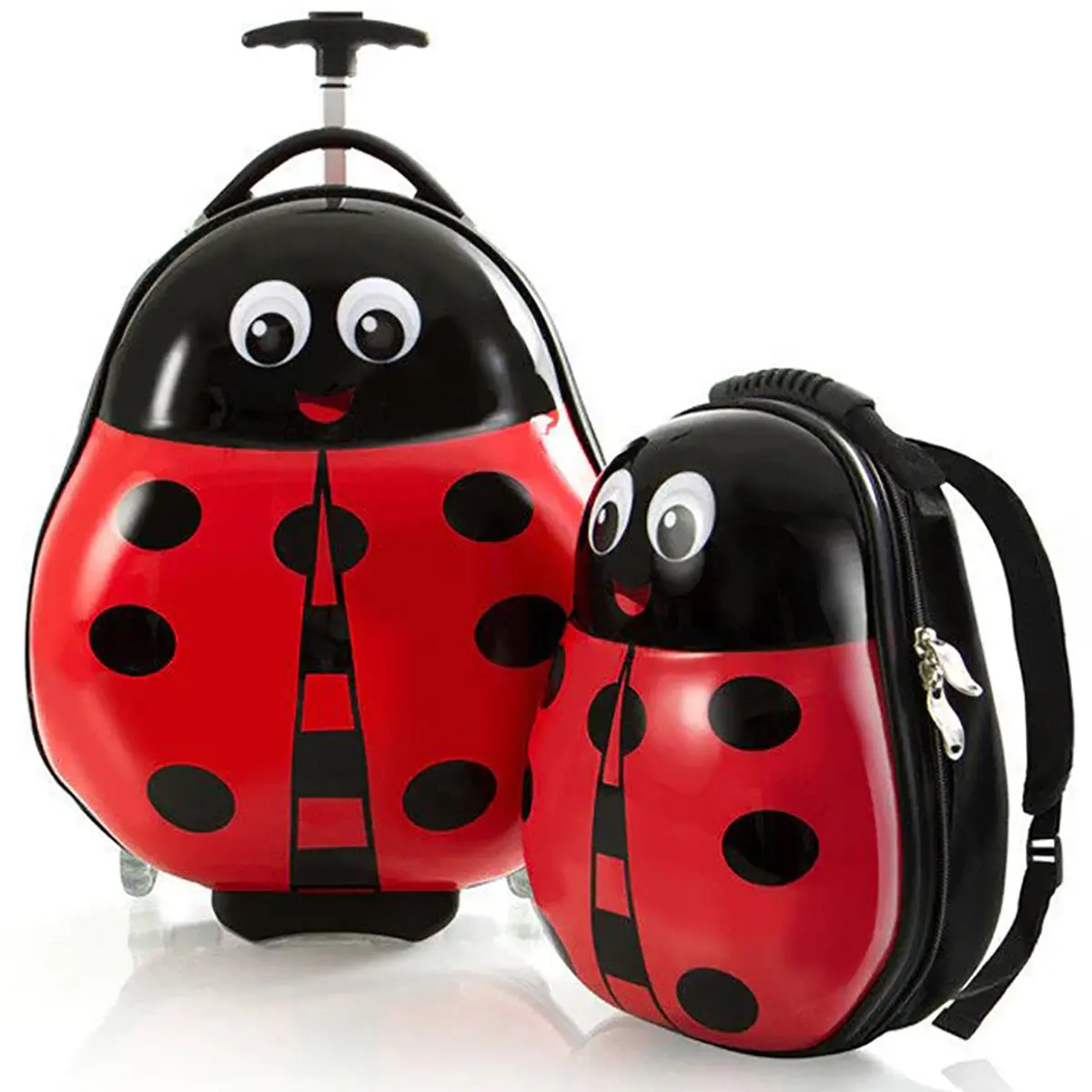 Heys Travel Tots Lady Bug Luggage & Backpack Set 1