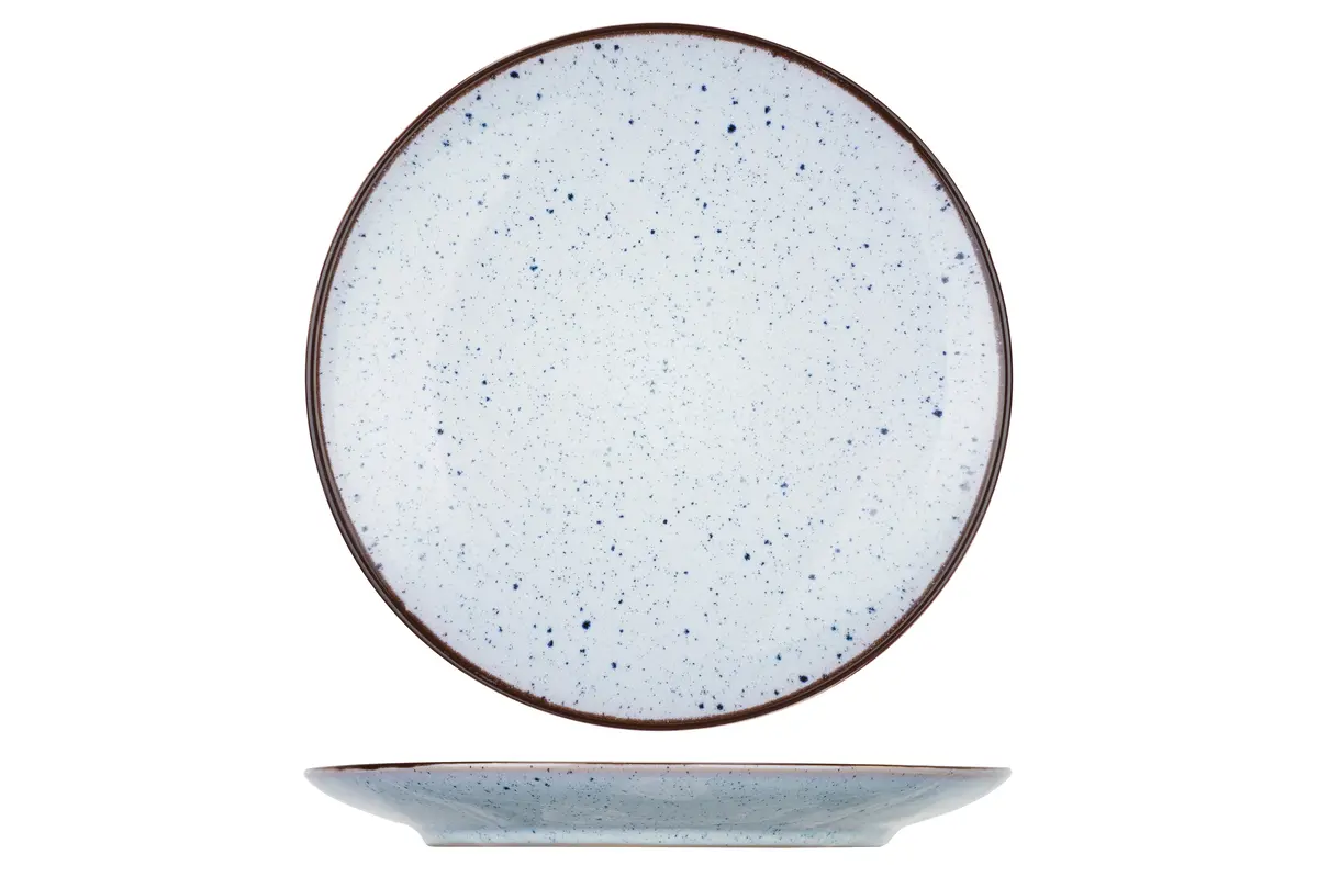 Cosy & Trendy Ontbijtborden / Dessertborden Tessa Blue - Ø 20 Cm - 6 Stuks 1