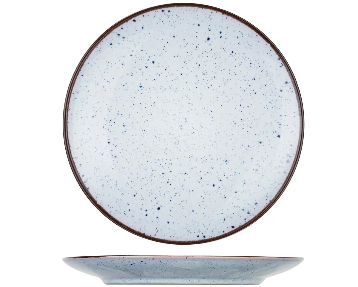 Cosy & Trendy Dinerborden Tessa Blue - Ø 26.5 Cm - 6 Stuks 1