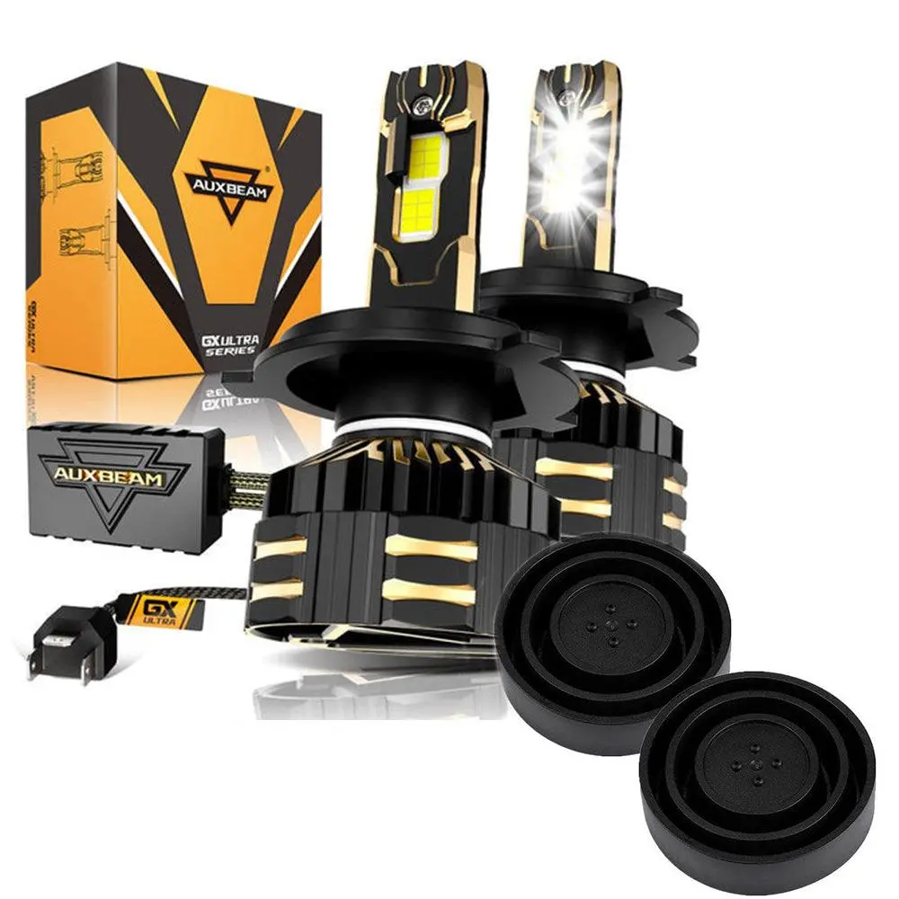 🆕H4 Led Headlight Bulbs 240W 40000Lm Gx-Ultra Series 6500K Cool White | 2 Bulbs 2