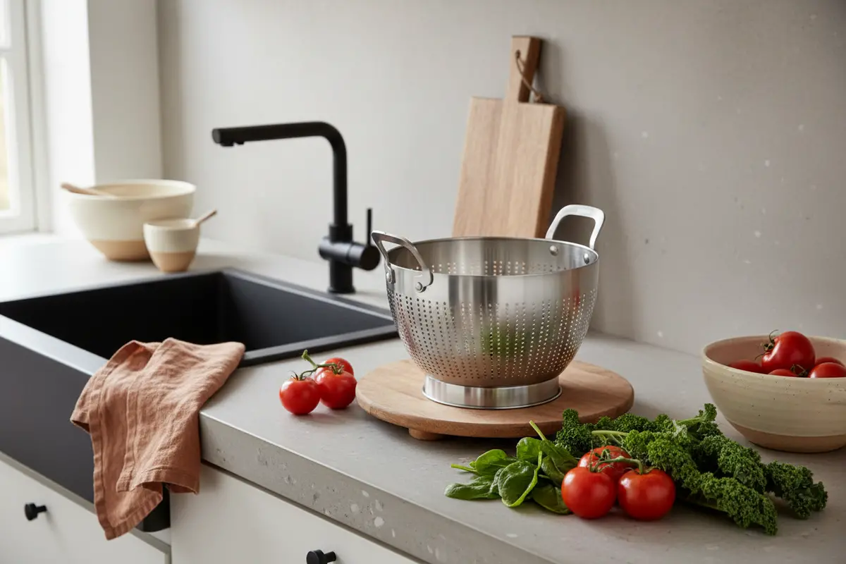 Cookinglife Vergiet Rvs Ø 23.5 Cm 2