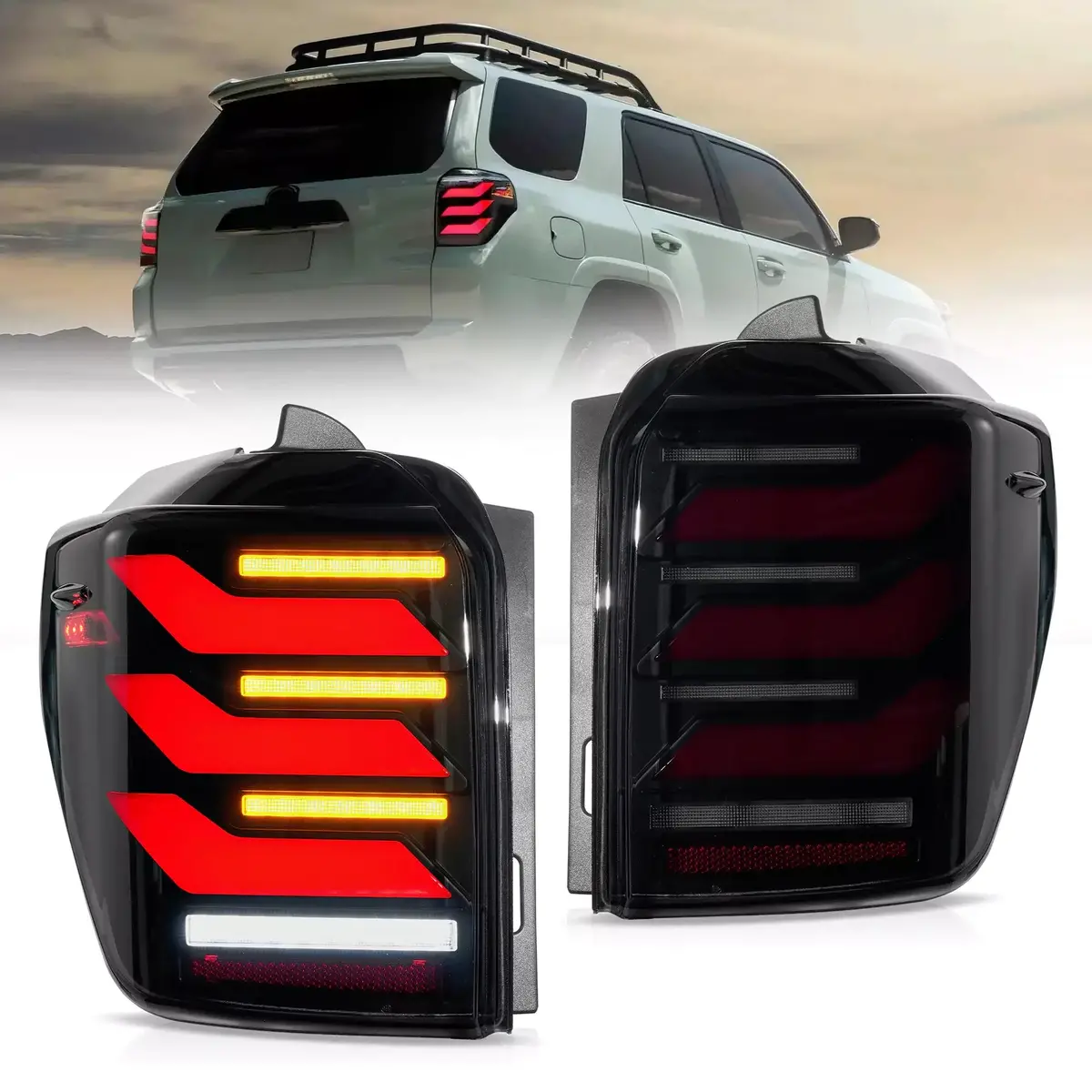Led Tail Lights Assembly For 2010-2014 Toyota 4Runner 1