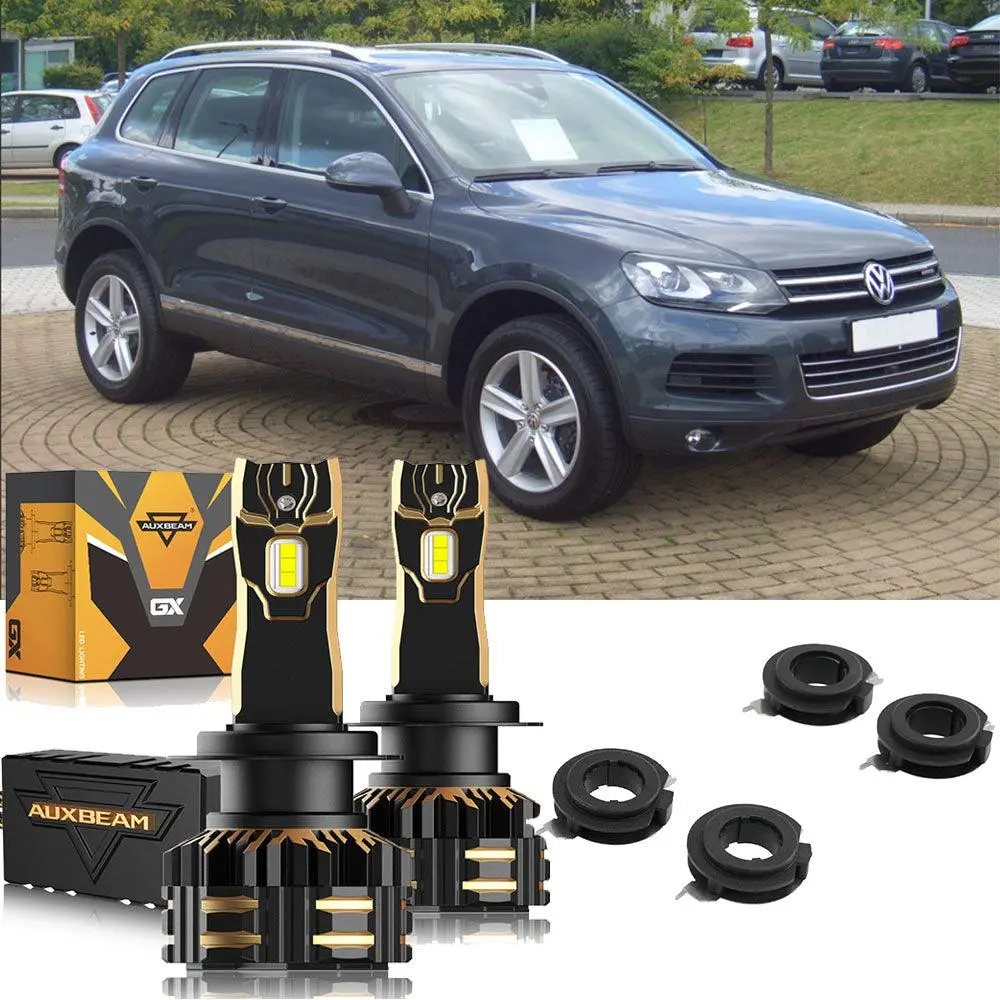 For 2010-2014 Volkswagen Touareg 2 (7P5, 7P6) H7 Led Headlight Bulbs 1