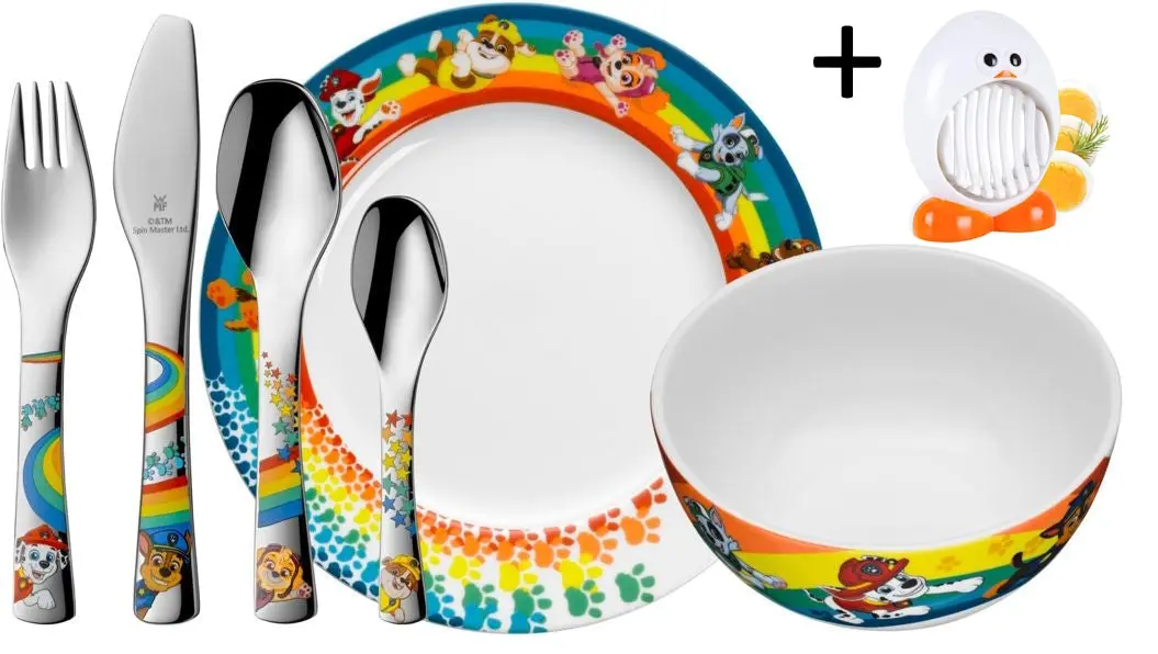 Wmf Kinderbestek Paw Patrol 6-Delig - Inclusief Gratis Cookinglife Eiersnijder Kuiken 1