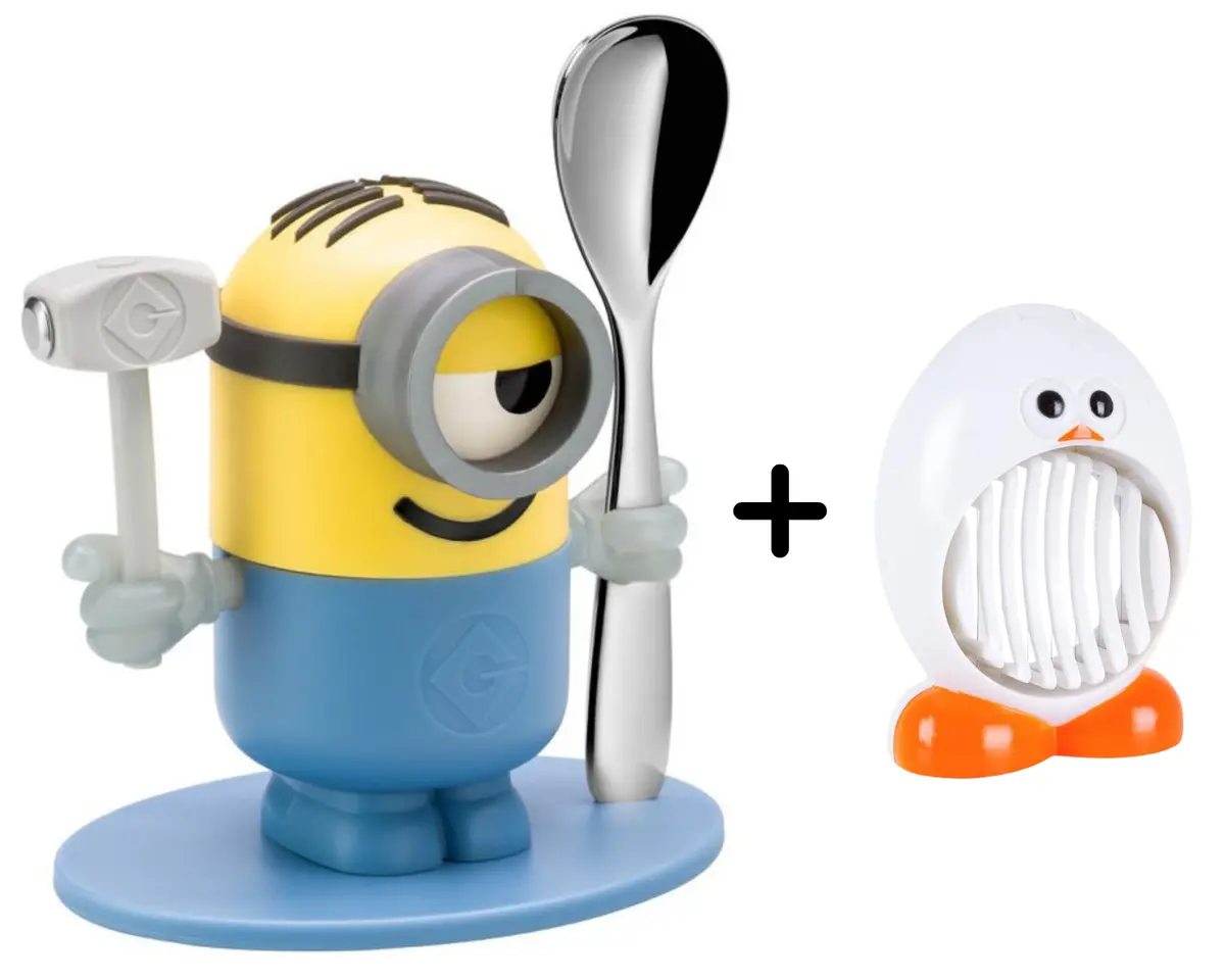 Wmf Eierdopje Kids Mcegg Minions - Inclusief Gratis Cookinglife Eiersnijder Kuiken 1