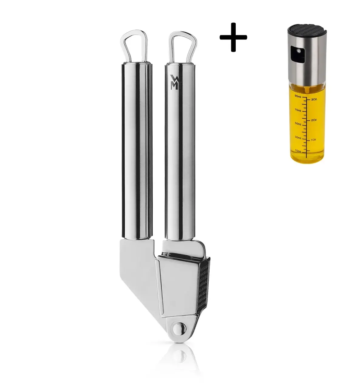 Wmf Knoflookpers Profi Plus 18 Cm - Inclusief Gratis Cookinglife Olie Verstuiver 100 Ml 1