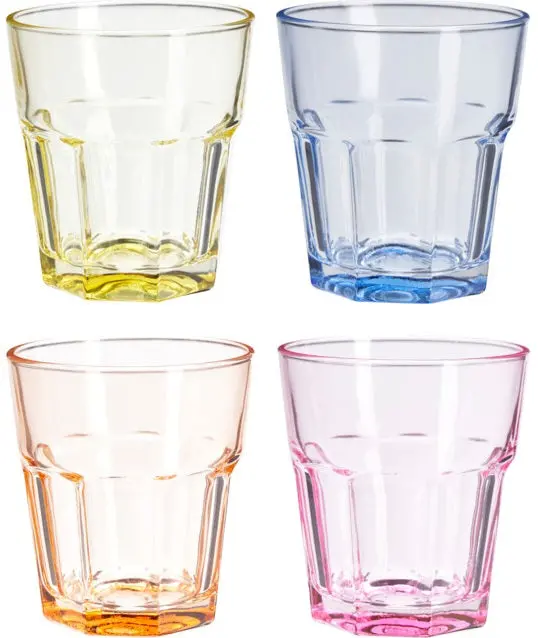 Cookinglife Waterglazen Colourful Classic - 300 Ml - 4 Stuks 1
