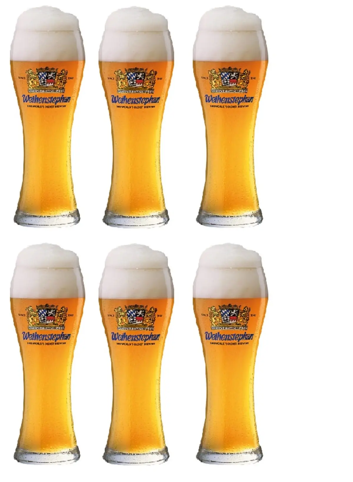 Weihenstephaner Bierglazen Weizen - 500 Ml - 6 Stuks 1