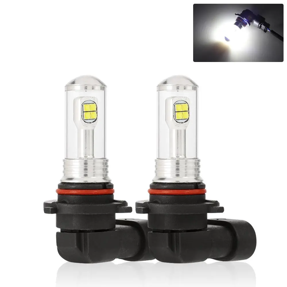 (2Pcs/Set) Smd 20W 7000Lm Natural White/Amber Led Fog Light Bulbs 1